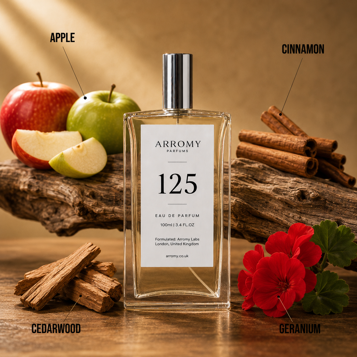 Arromy 125 - Inspired by Boss Bottled