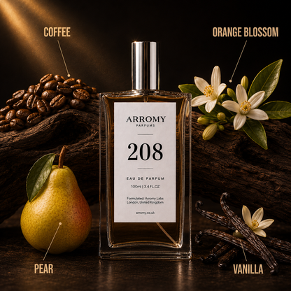 Arromy 208 - Inspired by Black Opium Le Parfum